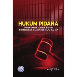 Criminal Law: Basics Of Criminal Law Based On The KUHP And Criminal Law by Sudaryono & Natangsa Surbakti