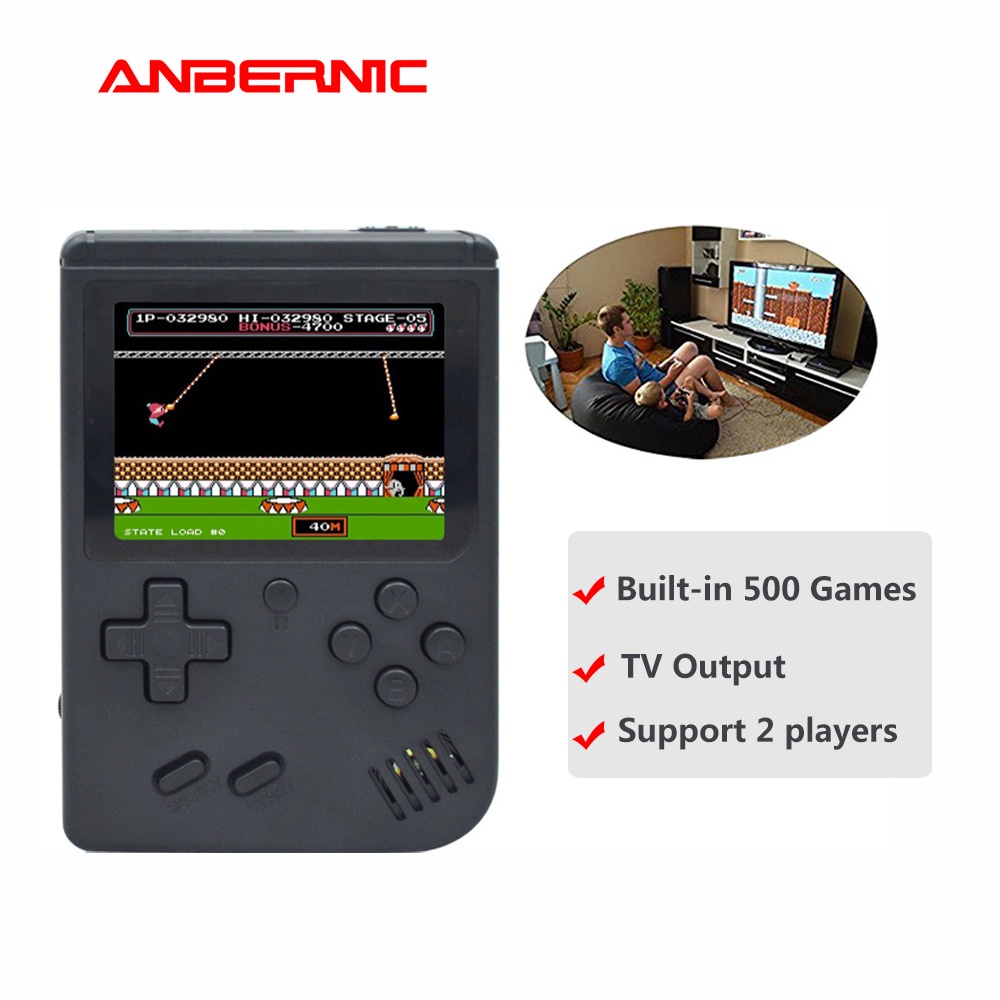 In store】ANBERNIC Video Games Console BittBoy-Version Retro Game Handheld  Games Player Mini TV 8 Bit 500 games portatil consola gift 3UCB | Shopee  Singapore