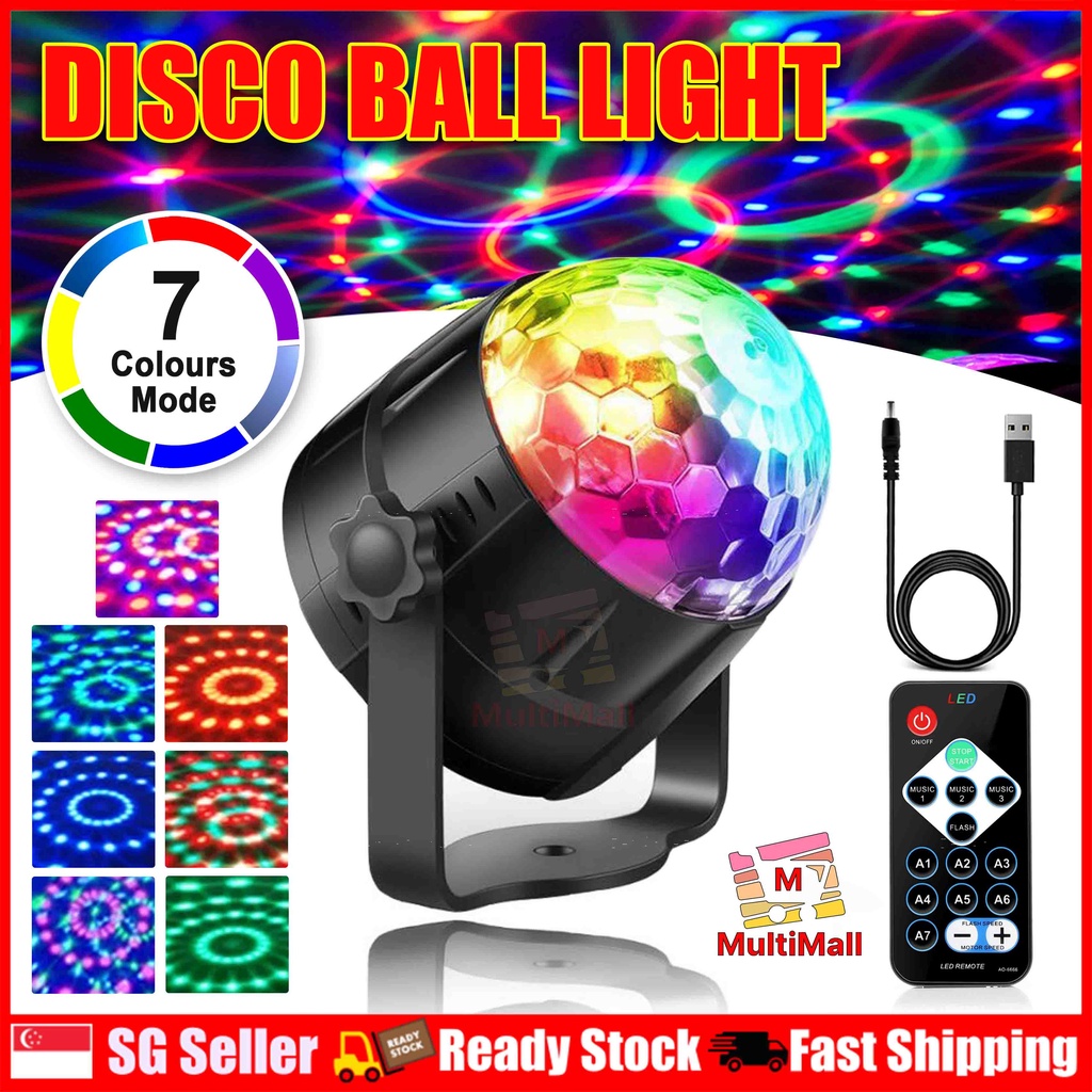 Disco Ball Light | USB Karaoke Light |Disco Colourful Light | Party ...