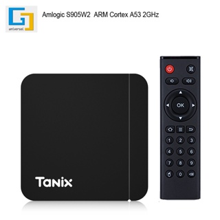 [Ready Stock Same Day Shipment] Tanix W2 Smart TV Top BOX S905W2 Android 11