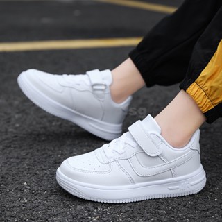 Cocoo.Sg Children'S Velcro Sneakers School Shoes Sneakers White Shoes For Girl Boy IUYM #6