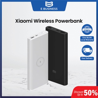 🇸🇬 Ebusiness 🔥11.25🔥  【New version】Xiaomi Wireless Charge Power Bank 10000 mAh Charger Powerbank (PO for black)