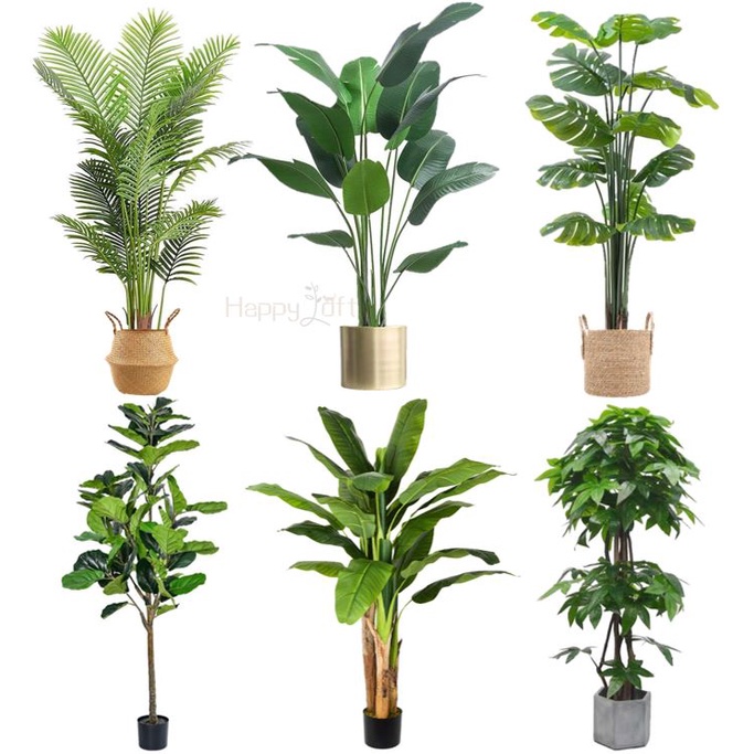 [SG SELLER] Artificial Plant Fake Plants Potted Tree Plant Artificial