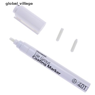 [global_village] Tile Repair Pen Wall-Gap Refill Grout Refresher Marker Bathroom Kitchen Cleaner [SG] #5