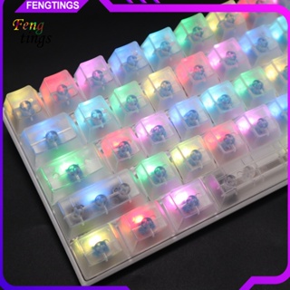 [Ft] 104 Keys ABS Keyboard Key Caps for Office Mechanical Gaming Key Caps Replacement Ergonomic