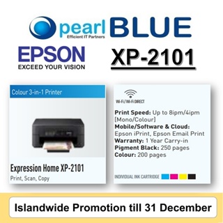 EPSON Expression Home XP-2101 Inkjet All-in-One Printer | Wireless printing at your fingertips