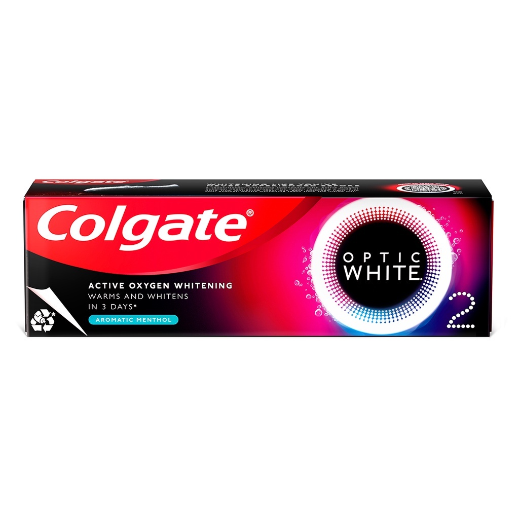 Colgate Optic White O2 Toothpaste Whitening Breakthrough With Active 