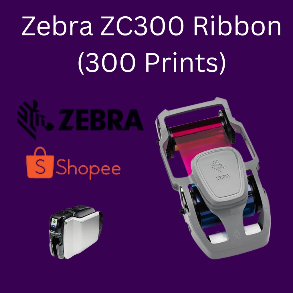 Zebra Zc Ymcko Color Ribbon P N Ap Prints Per Roll