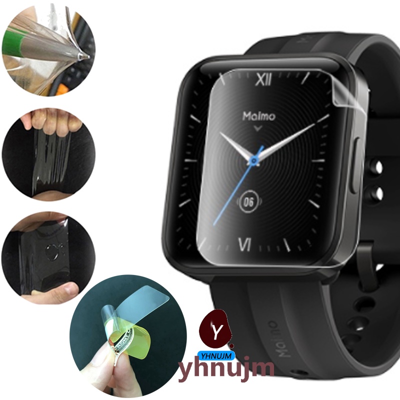 Screen Protector For Maimo Smart Watch Flow GPS Protective Film Watch Soft TPU Watch Film For Maimo Flow Watch Sticker