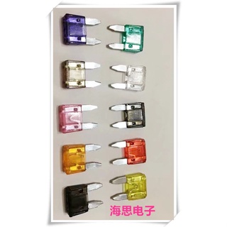 Ready Stock 丨 1A-40A And Other Mini Small Car Zinc Sheet Fuse Insert Motorcycle 32V