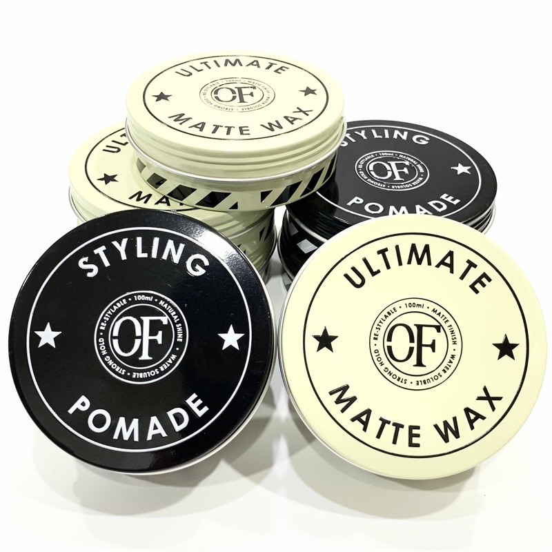 OF Matte Hair Wax / Hair Pomade 100ml | Long-Lasting Hold | For Local  Climate Use | SG Lab Tested | Shopee Singapore
