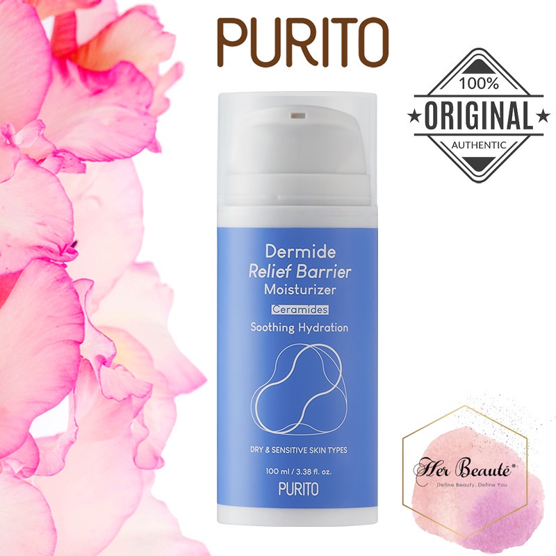 PURITO Dermide Relief Barrier Moisturizer Shopee Singapore