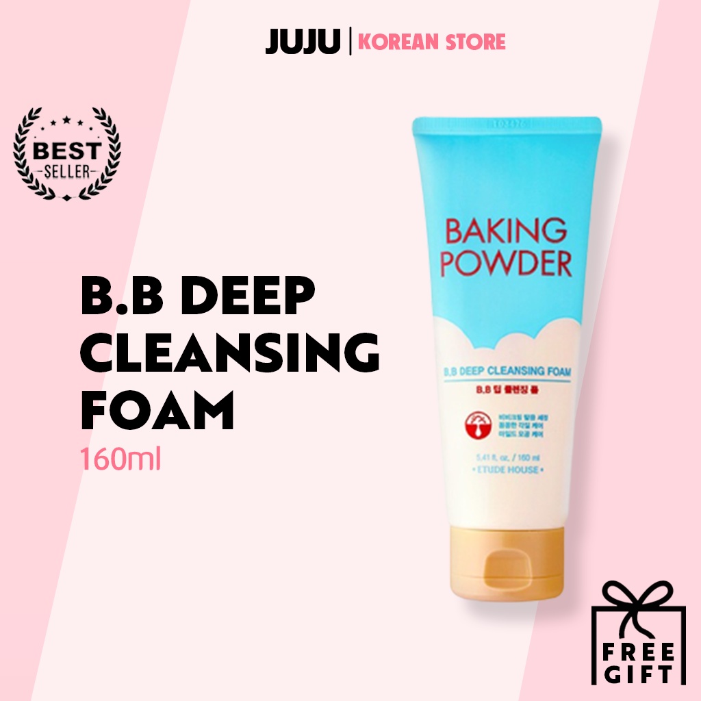 Etude House / Baking Powder BB Deep Cleansing Foam 160g Shopee Singapore