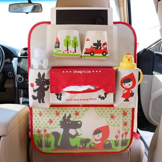 Car Seat Organizer Cartoon Seat Carrier Storage Bag Pack Multifunctional Shopping Bags Car Debris Bag Hanging Bag