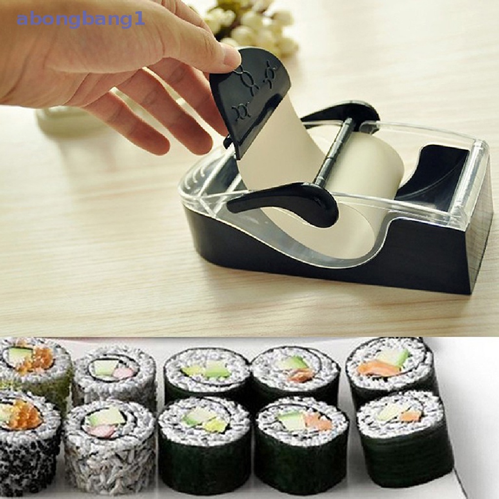 abongbang1 DIY Bento Vegetable Meat Sushi Maker Roller Machine Tool Kitchen Gadgets Accessories Nice