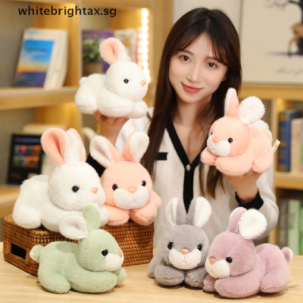 2023 CNY New Year Rabbit Toys Cute Bunny Dolls Stuffed Soft Animal