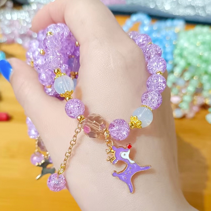 【SG in stock】Girls Bracelet Christmas gift Cartoon Children's Jewelry Goodies Bag Gift Various Designs