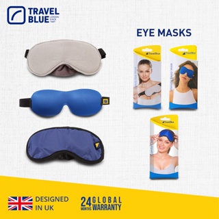 Travel Blue Luxury Range of Eye Mask - Sleeping Eye Covers Soft & Comfortable