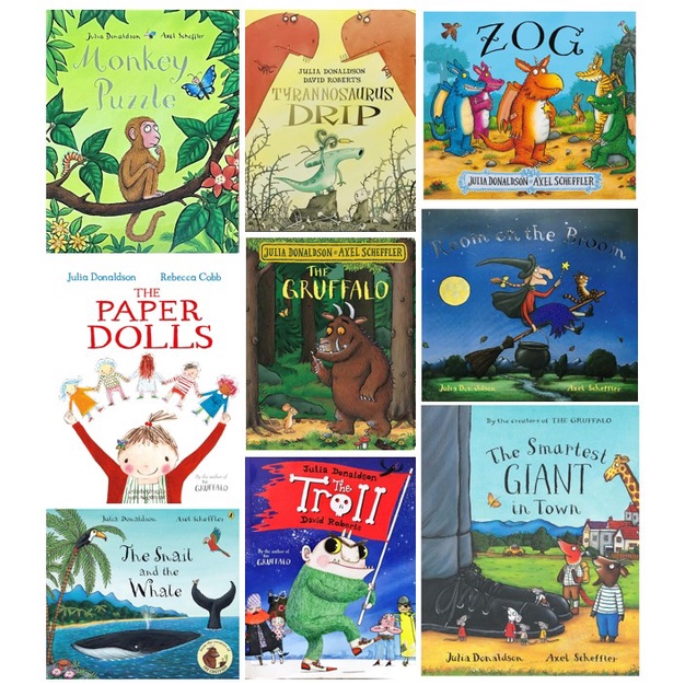 [ORIGINAL!]Julia Donaldson books - Gruffalo / Monkey Puzzle / Room on ...