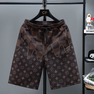 Fashion Shorts Men's Trendy Summer Cropped Pants Young Students Casual Loose Outer Wear Big
