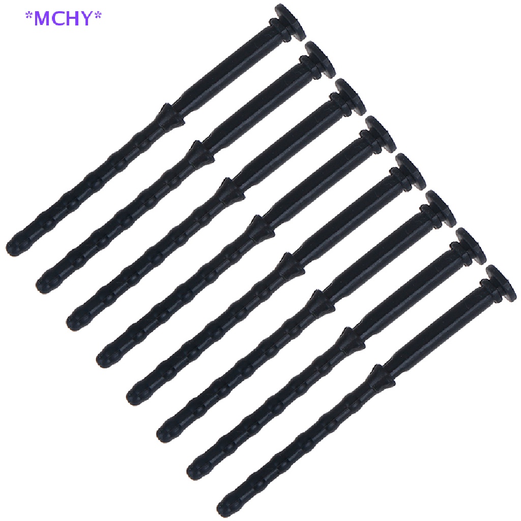 MCHY> 8Pcs Case fan silicone anti-vibration shock absorption noise reduction screws new