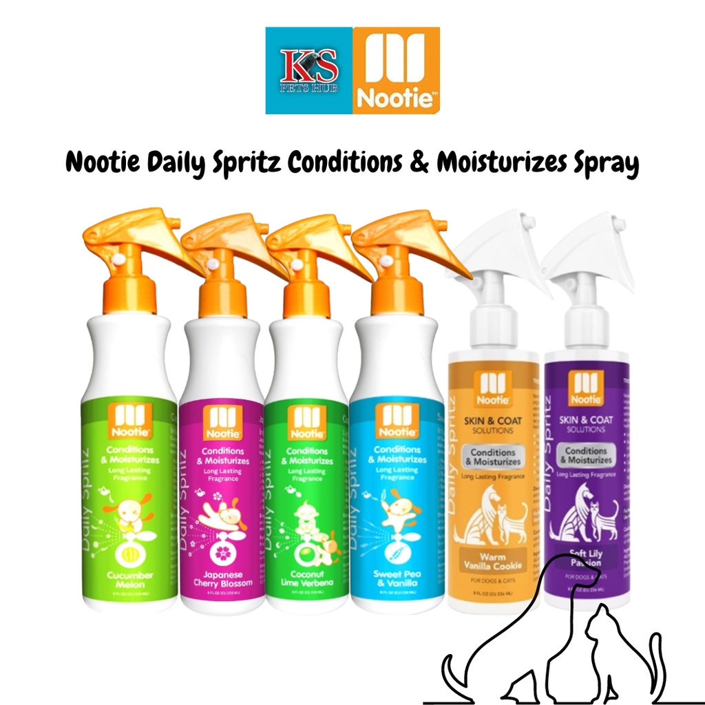Nootie Daily Spritz Conditions & Moisturizes Spray 8oz (DS0810/DS0811