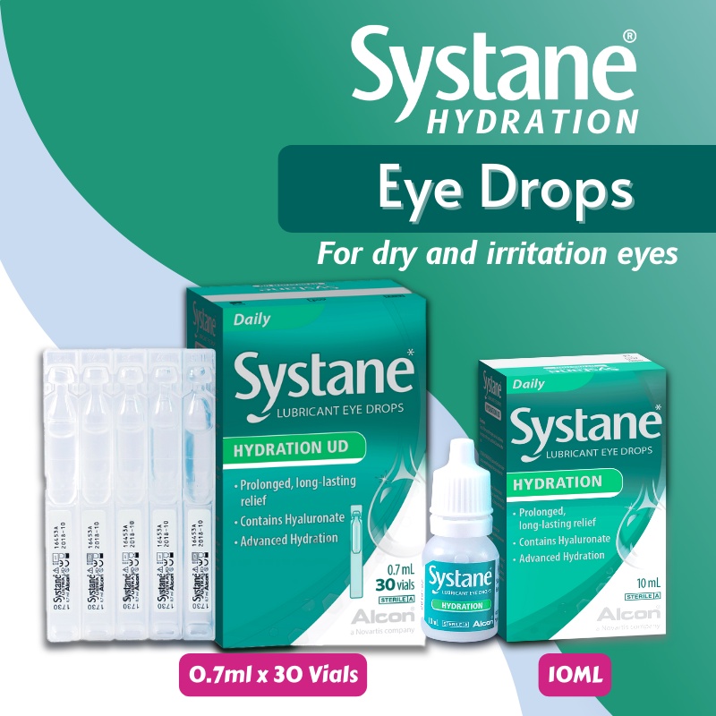 (Expiry2024)Alcon Systane Hydration Lubricant Eye Drops 10ML