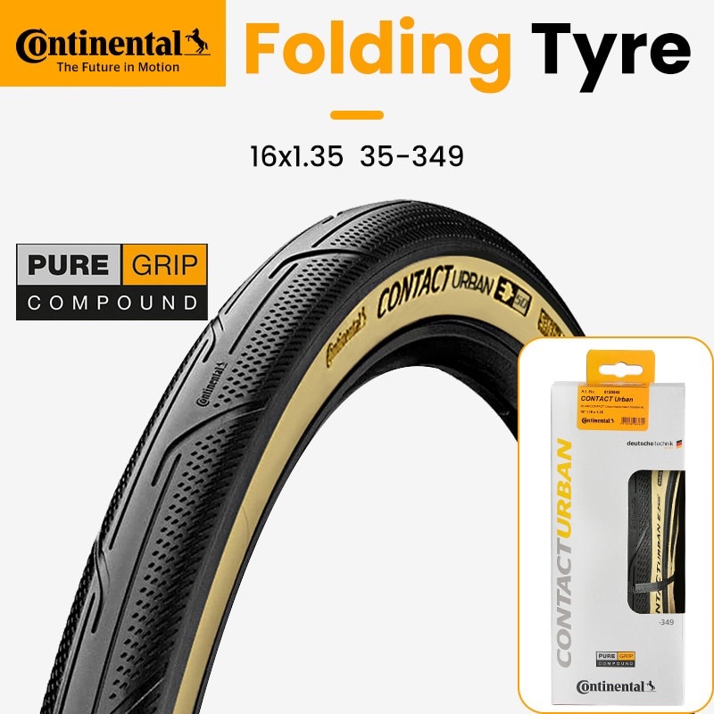 continental contact urban tyre for brompton review