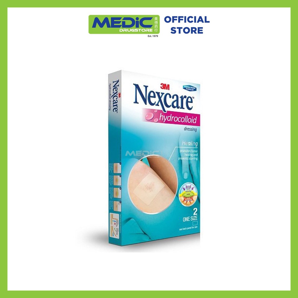 [Bundle of 6] 3M Nexcare Hydrocolloid Dressing 2s By Medic Drugstore