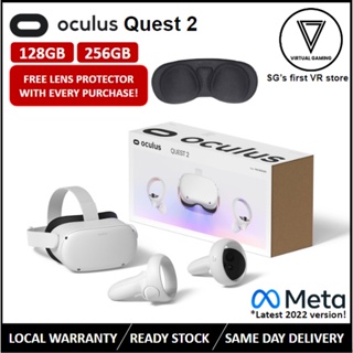 Oculus Quest 2 by Meta Advanced All-In-One Virtual Reality VR Headset (128GB & 256GB)