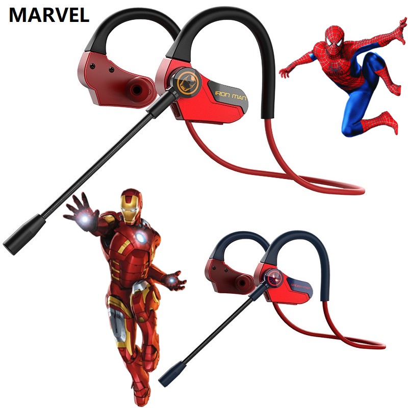 Marvel Wireless Bluetooth Noise Cancelling Gaming Earbuds Headphones