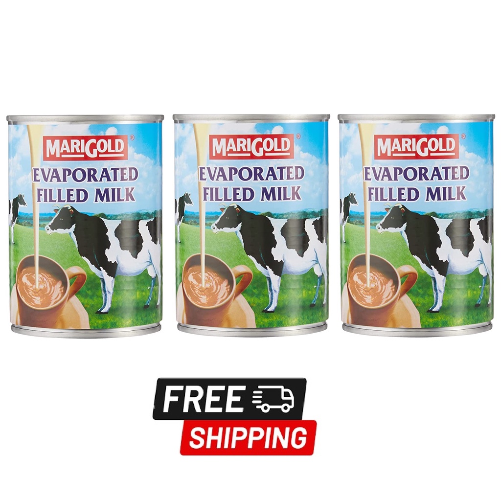 Marigold Evaporated Milk Creamer, 400g x 3 cans Shopee Singapore