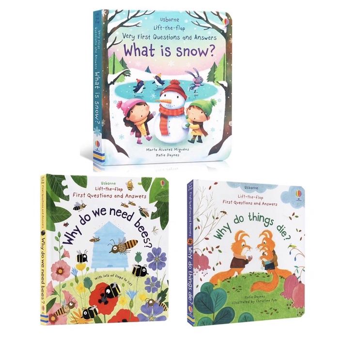 Usborne lift the flap first question and answers why do things die