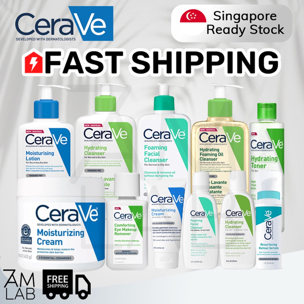 (SG Stock) CeraVe Collection - Moisturisers & Serums | Shopee Singapore