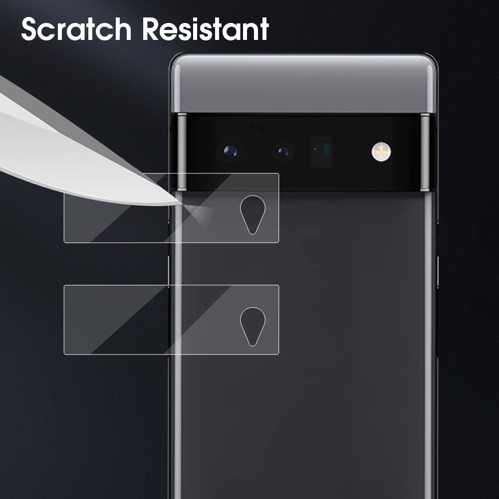 [Wholesale Price] For Google Pixel 6A Tempered Glass Camera Lens Film HD Transparent Rear Camera Protector