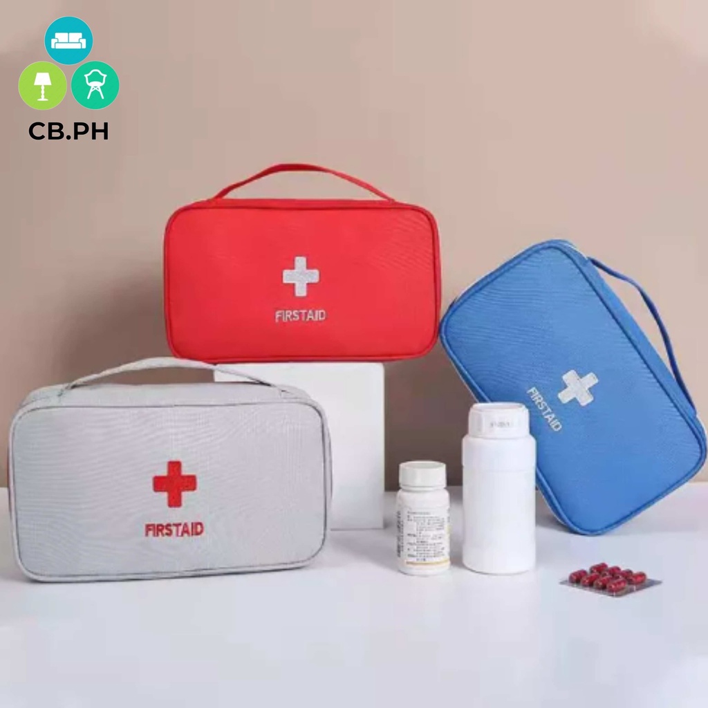 CB.PH Travel Portable First Aid Kit Small Organizer Mini Emergency Kit Storage Bag