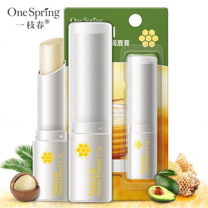 2 Pieces Onespring Natural Honey Extract Moisturising Nourishing Lip