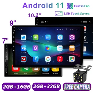 *Discount+free Camera* Android Player【2GB RAM+16/32GB ROM] 7/9/10.1” INCH 2DIN Car Radio Multimedia Autoradio IPS 2.5DTOUCH SCREEN DISPLAY SUPPURT DVR/GPS/BT/WIFI/FM