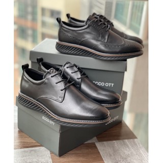 ecco OTT2021 New Style Business Casual Leather Shoes Men Formal Trendy Huang Jingyu Same Suitable Mix 8364