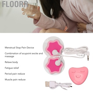 Image of thu nhỏ Floorr Menstrual Stop Pain Device with Electrode Patch Rechargeable USB Portable Period Massager for Women #1