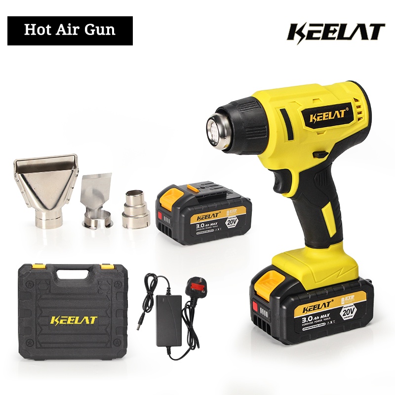 KEELAT Cordless Heat Gun Electric Hot Air Gun for Soldering Shopee