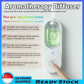 🇸🇬 [READY STOCK] Wall-Mounted Aroma Diffuser Air Aroma Humidifier Essential Oil Ultrasonic Aromatherapy Diffuser