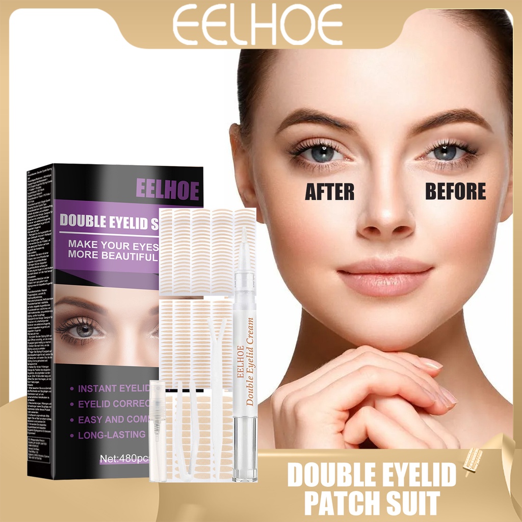 Eelhoe Double eyelid styling Sticker Set Invisible Natural LongLasting