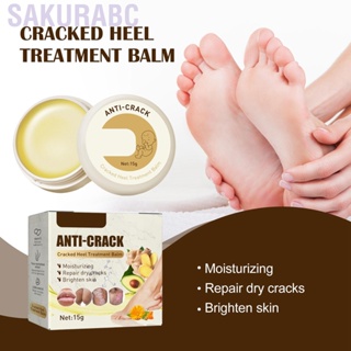 Image of thu nhỏ Sakurabc 2pcs 0.5oz Cracked Heel Treatment Balm Moisturizing Foot Care Cream for Elderly #1