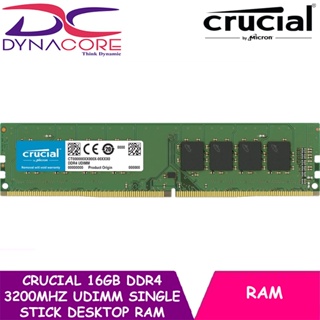 Crucial 16GB DDR4 3200MHz UDIMM Single Stick Desktop RAM / Memory CT16G4DFRA32A Ltd Lifetime Warranty