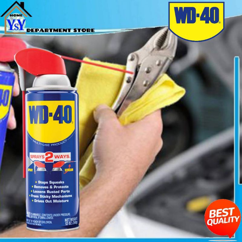 Wd40 Multi Use Product Smart Straw Anti Rust Spray 2 Way Lubricant Oil Shopee Singapore 