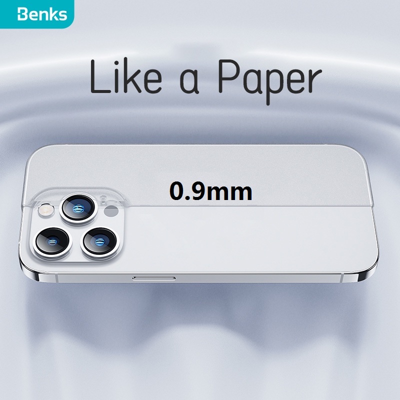 Benks Bare Metal Feel Ultra-thin Zero-Sensing Micro Matte Magnetic PP Case fori Phone 14/14 Plus/14 Pro/14 Pro Max Anti-fingerprint Translucent Cover