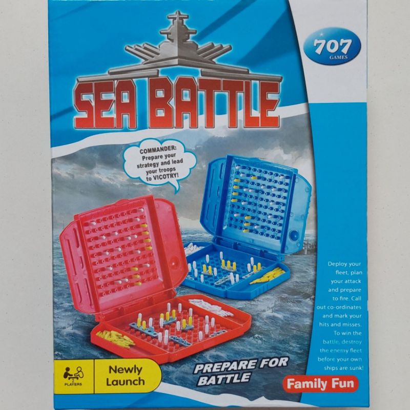 Sea Battle, battleship, portable game, strategy bonding game, family ...