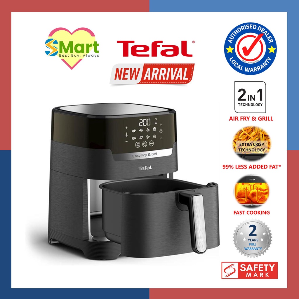 Tefal 4.2L Easy Fry & Grill Precision Digital Air Fryer [EY5058