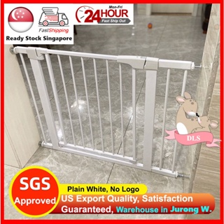 🔥DLS🔥 Premium Baby Safety Gate Safe Auto Lock /Pagar Bayi  (Suitable 75cm - 83cm) Security Fence Ready Stock in sg